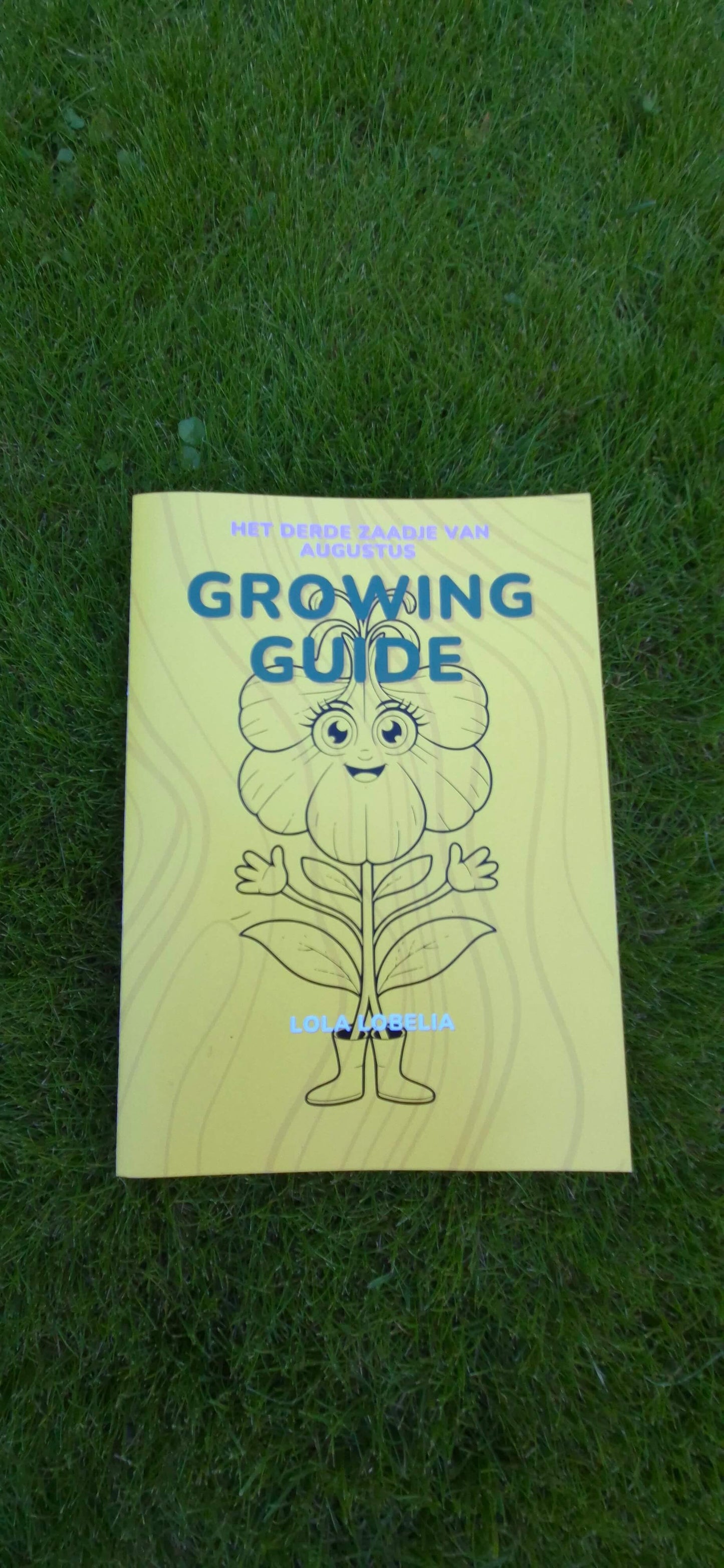 Zaai-instructieboekje zaadje 2 op gras